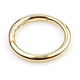 TL - 18ct Gold Hinge Segment Ring