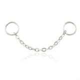 TL - 9ct Gold Hanging Chain Charm for Bars