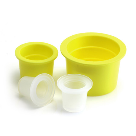 16mm Clear Ink Caps - Bag of 1000 16mm Clear Ink Caps - Bag of 1000