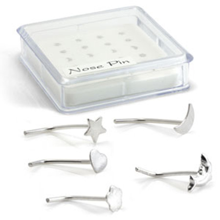 20x Silver Shapes - in Box (L-Shaped)