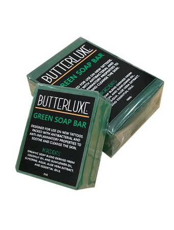 Butterluxe Green Soap Bar 27 x 35g - Original