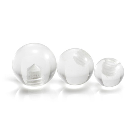 Clear Balls-1.6mm-3mm