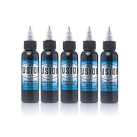 Fusion Ink Grey Wash Set 2oz (5 inks)