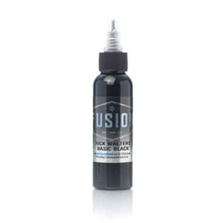 Fusion Ink Rick Walter Basic Black - 2oz