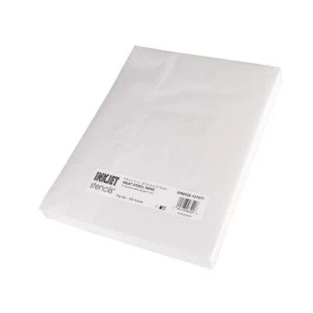 InkJet Stencil Paper 8.5x11" (A4) 500 Sheets InkJet Stencil Paper 8.5x11" (A4) 500 Sheets