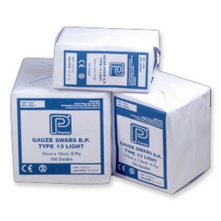 Premier Absorbent Non Sterile Gauze Swabs