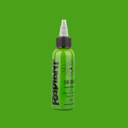 Radiant Ink Lime Green -1oz