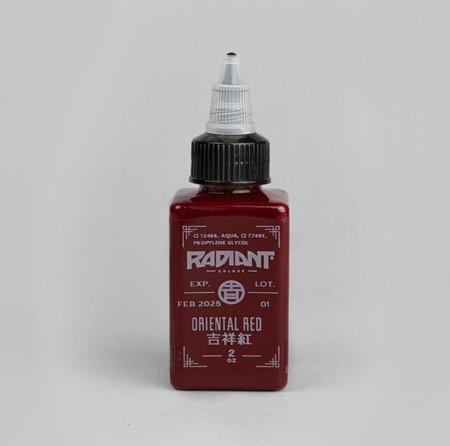 Radiant Ink Orient Ching Oriental Red - 2oz