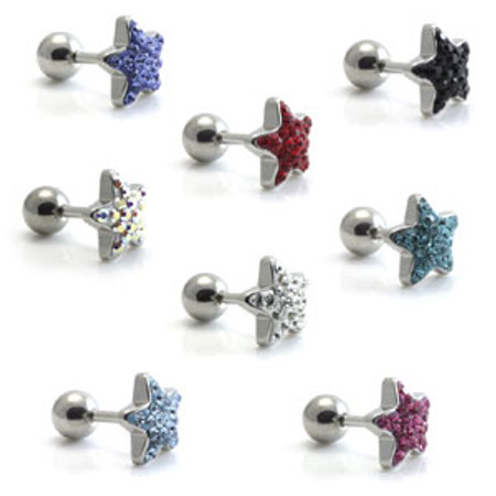 SALE - Steel External Multi Gem Star Microbars