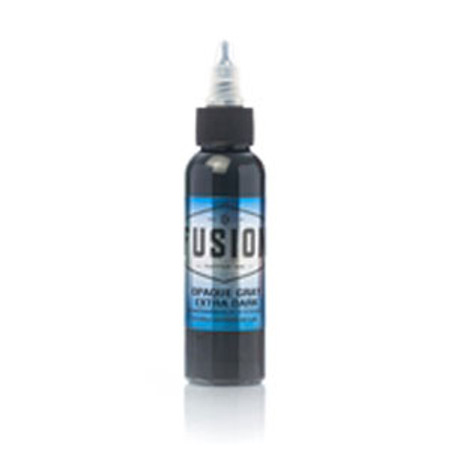 Fusion Ink Opaque Grey Extra Dark - 1oz - Short Date