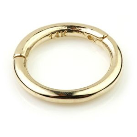 Solid 9ct Gold Hinge Segment Ring