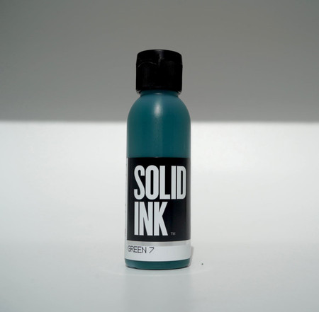 Solid Ink Green 7 - 2oz