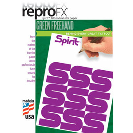 Spirit Green Freehand Paper