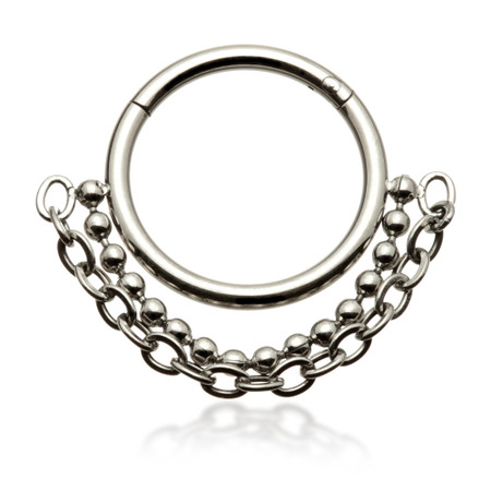 Steel Double Chain Hinged Ring-1.2-10