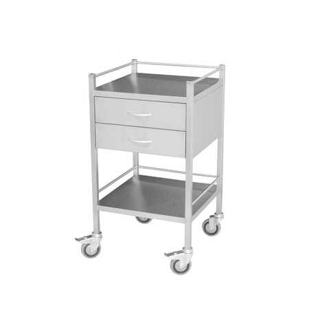 Steel Medical Trolley - 2 Draw