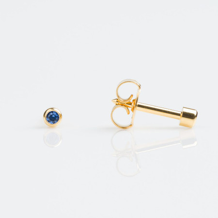 Studex Mini Gold Plated Bezel September Studs - Pack of 12