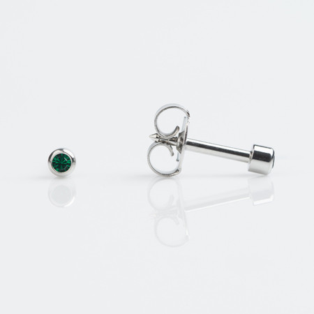 Studex Mini Stainless Bezel May Studs - Pack of 12