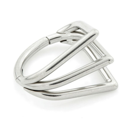 Ti Couture Triple Band Wishbone Hinged Ring