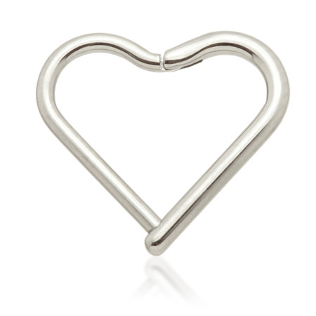 Ti Couture Open Heart Shaped Ring