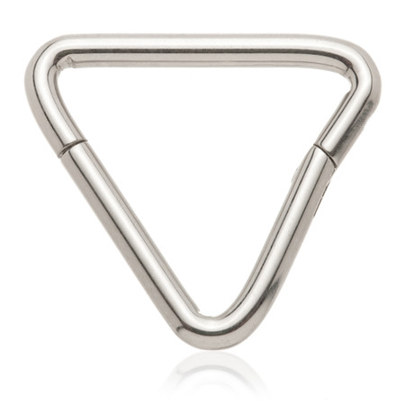 Ti Couture Triangle Shape Hinged Ring