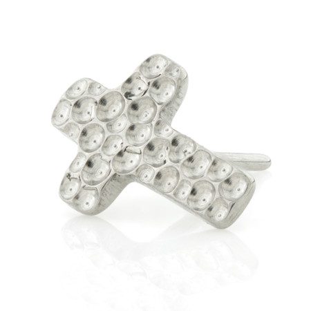 Ti Threadless Hammered Cross Disk Attachment