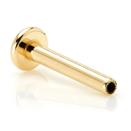 Tish Lyon 14K Threadless Labret Post