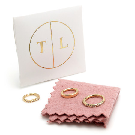 Tish Lyon Mini Gold Polishing Cloths - Pack of 10