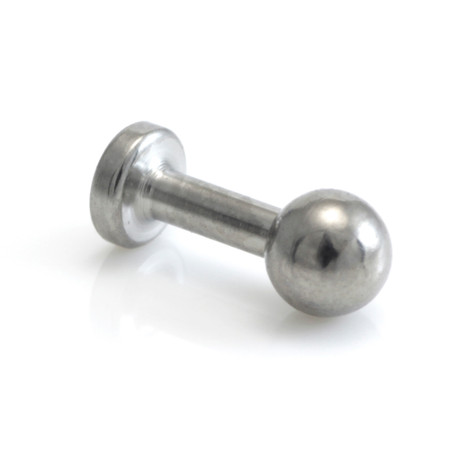 Titanium External Thread Labret 3mm Base - UK Made