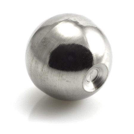 Titanium Plain Clip in Ball