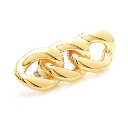 TL - 14ct Internal Gold Triple Chain Links Attachment TL - 14ct Internal Gold Triple Chain Links Attachment