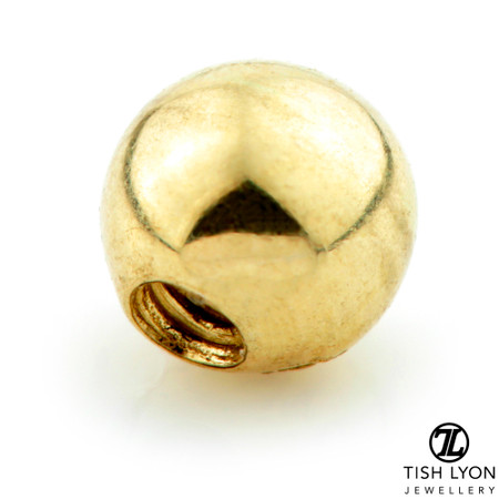 TL - 9ct Gold Micro Plain Ball