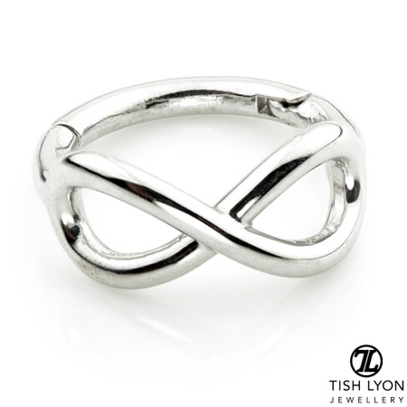 TL - Gold Infinity Hinge Ring