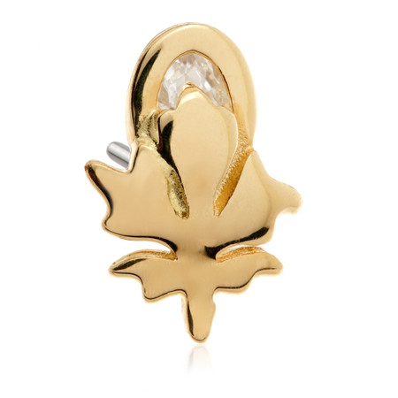 TL Ophelia - 14ct Gold Threadless Attachment TL Ophelia - 14ct Gold Threadless Attachment
