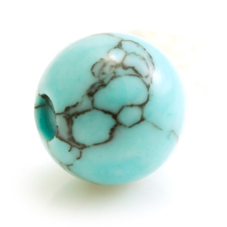 Turquoise Clip In Ball-3mm