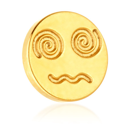 Zircon Gold Ti Internal Confused Emoji Attachment