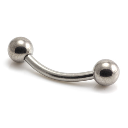 Ti Couture Internal Thread Curved Barbell