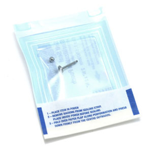 10x Sterile Titanium External Thread Micro Gem Labrets