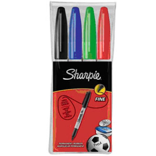 4 Multi Coloured Sharpie Pens