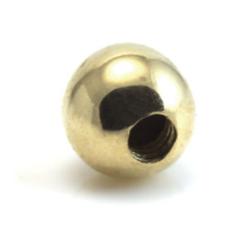 9ct Yellow Gold Micro Plain Ball