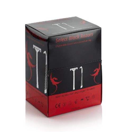 Black Prep Razors - Box of 100 Black Prep Razors - Box of 100