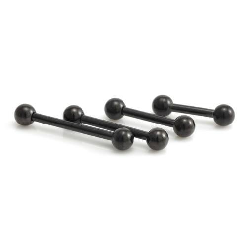 Black Steel Micro Barbell