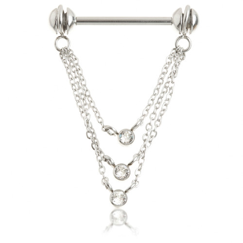 Cast Steel Triple Chain Nipple Bar