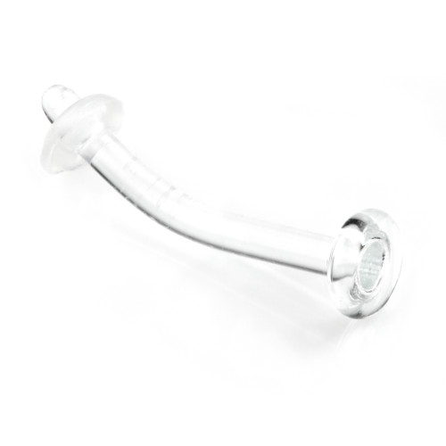 Clear Glass Retainer with Rubber