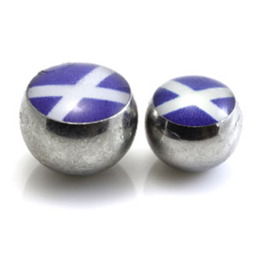 Clip In Logo Ball - Scots Flag