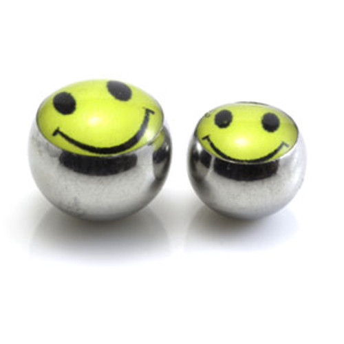 Clip In Logo Ball - Smiley Face