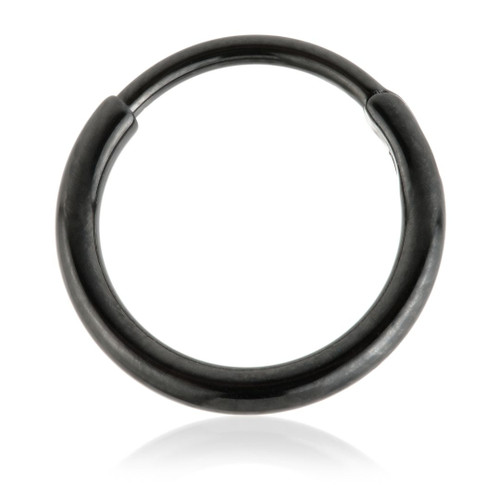 Evil Black Ti Couture Plain Hinged Segment Ring (0.8mm)