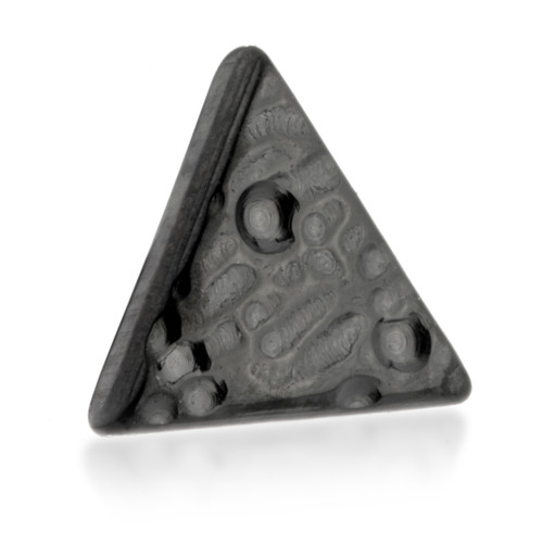 Evil Black Ti Internal Thread Rippled Triangle Attachment