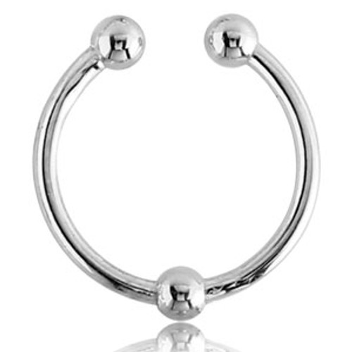 Fake Steel Plain Ball Septum Ring