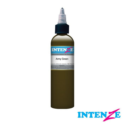 Intenze Ink Earth Tone Army Green - 1oz