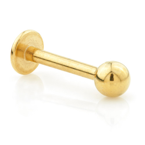 PVD Gold Coated Steel Labret 1.2mm